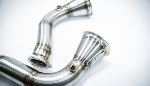 lamborghini urus downpipe install