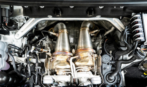 lamborghini urus downpipe install